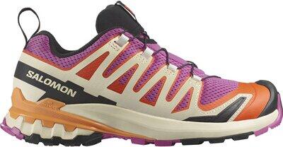 SALOMON Damen Trailrunningschuhe SHOES XA PRO 3D V9 W Rose V/Drfire/Papay Rose Violet/Dragon Fire/Papaya - Gr. - 42 ⅔ von Salomon