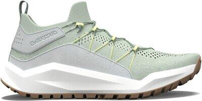 LOWA Damen Walkingschuhe KALOYA KNIT Ws UNGEFÄRBT/MINTGRÜN - Gr. - 41.5 von Lowa