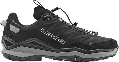 LOWA Herren Multifunktionsschuhe MADDOX PRO GTX LO SL SCHWARZ/GRAU - Gr. - 46.5 von Lowa