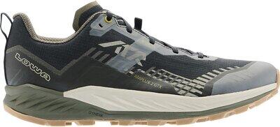 LOWA Herren Trailrunningschuhe AMPLUX 2 GTX SCHWARZ/OLIV - Gr. - 43.5 von Lowa