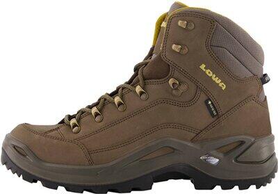 LOWA Herren Wanderschuhe Renegade GTX Mid OLIV/SENF - Gr. - 42.5 von Lowa
