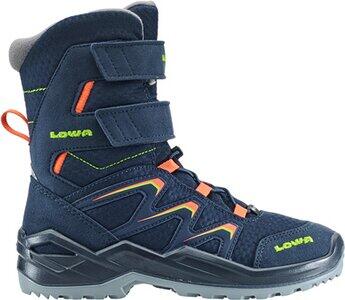 LOWA Kinder Freizeitschuhe MADDOX WARM GTX HI JR NAVY/ORANGE - Gr. - 34 von Lowa