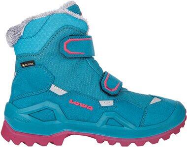 LOWA Kinder Freizeitschuhe MILO EVO GTX MID JR TÃœRKIS/FUCHSIA - Gr. - 29 von Lowa