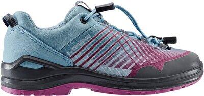 LOWA Kinder Multifunktionsschuhe CAREZZA GTX LO JR EISBLAU/BEERE - Gr. - 32 von Lowa