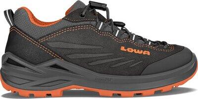LOWA Kinder Multifunktionsschuhe DELAGO GTX LO JUNIOR SL ANTHRAZIT/ORANGE - Gr. - 37 von Lowa