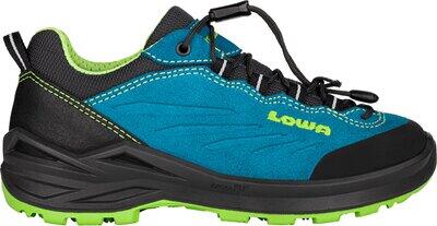 LOWA Kinder Multifunktionsschuhe DELAGO GTX LO JUNIOR SL TUERKIS/LIMONE - Gr. - 38 von Lowa