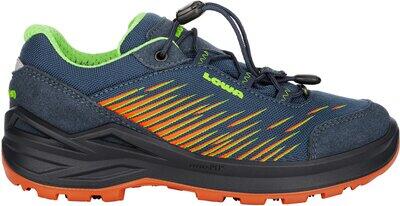 LOWA Kinder Multifunktionsschuhe ZIRROX GTX LO JUNIOR BLAU/ORANGE - Gr. - 28 von Lowa