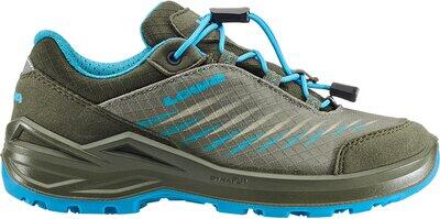 LOWA Kinder Multifunktionsschuhe ZIRROX II GTX LO JR OLIV/SKYBLUE - Gr. - 28 von Lowa