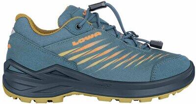 LOWA Kinder Multifunktionsschuhe ZIRROX II GTX LO JR PETROL/SENF - Gr. - 40 von Lowa