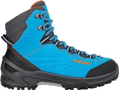 LOWA Kinder Multifunktionsstiefel CADIN GTX MID JUNIOR TUERKIS/FLAME - Gr. - 27 von Lowa