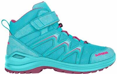 LOWA Kinder Multifunktionsstiefel MADDOX GTX MID JUNIOR BALTIK/FUCHSIA - Gr. - 38 von Lowa