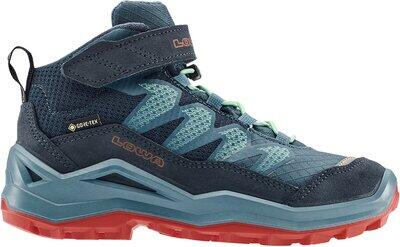 LOWA Kinder Multifunktionsstiefel MADDOX PRO GTX MID VC JR NAVY/RAUCHBLAU - Gr. - 27 von Lowa