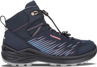 LOWA Kinder Multifunktionsstiefel ZIRROX GTX MID JUNIOR NAVY/ROSE - Gr. - 42 von Lowa