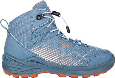 LOWA Kinder Multifunktionsstiefel ZIRROX GTX MID JUNIOR SKYBLUE/ORANGE - Gr. - 33 von Lowa