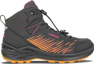 LOWA Kinder Multifunktionsstiefel ZIRROX GTX MID JUNIOR graphit/beere - Gr. - 30 von Lowa