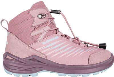 LOWA Kinder Multifunktionsstiefel ZIRROX II GTX MID JR ALT ROSA/EISBLAU - Gr. - 28 von Lowa