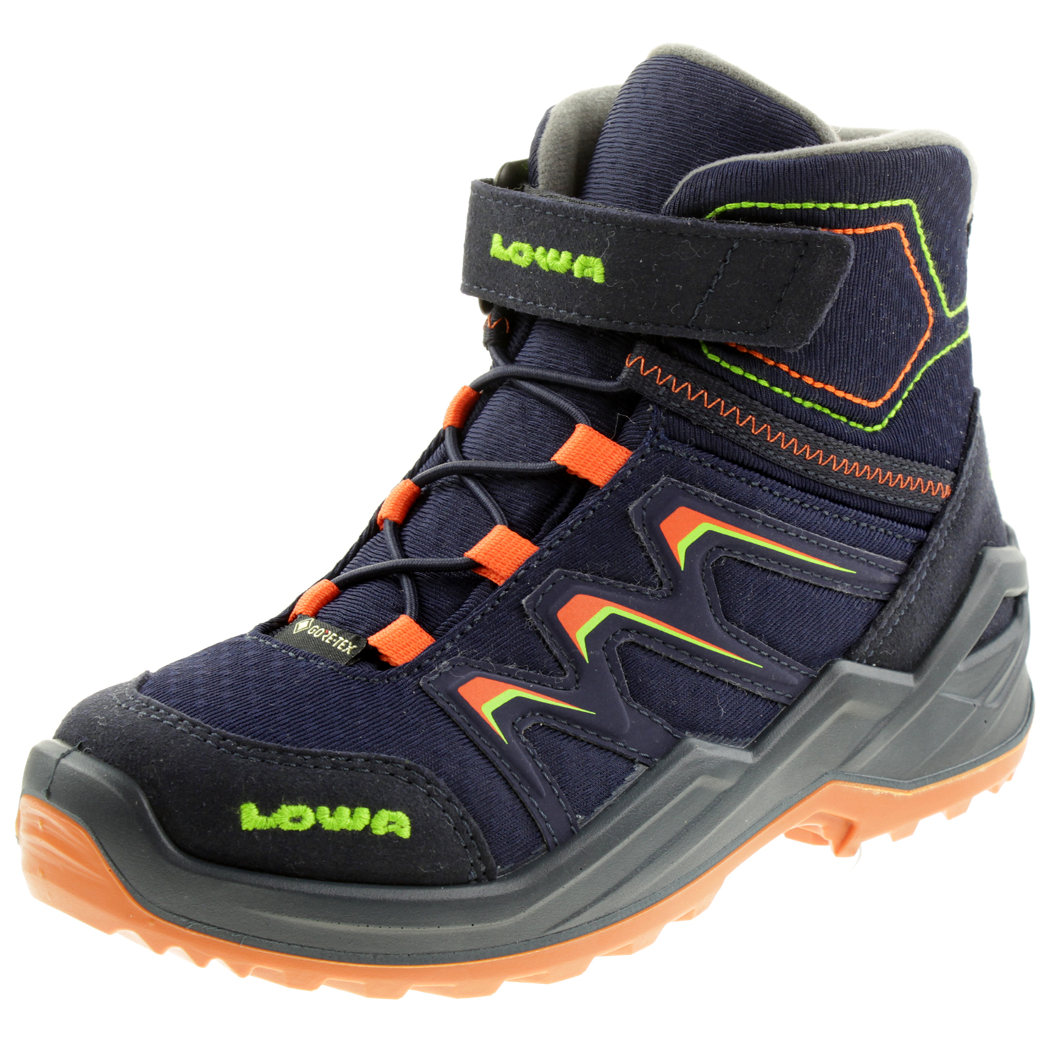 LOWA Maddox Warm GTX   Kinder Winterstiefel gefüttert Outdoor 640781 blau von Lowa