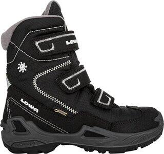 LOWA Mädchen Winterstiefel Milo GTX® HI SCHWARZ/HELLGRAU - Gr. - 38 von Lowa