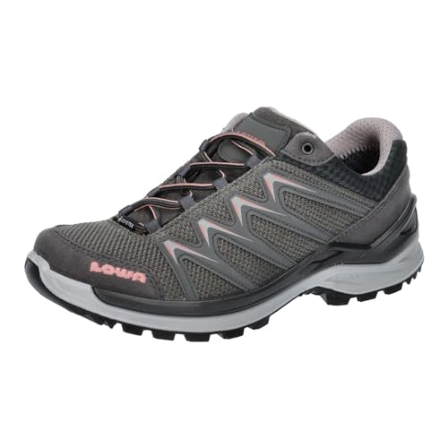 LOWA Innox PRO GTX LO Ws Damen Trekkingschuh Wandern Outdoor 320709 Grau, Schuhgröße:42 EU von LOWA