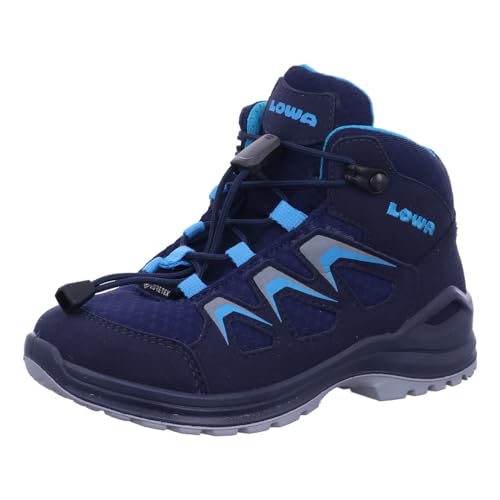 LOWA Stiefel dreiviertel INNOX EVO GTX QC JR navy/türkis, 28 von LOWA