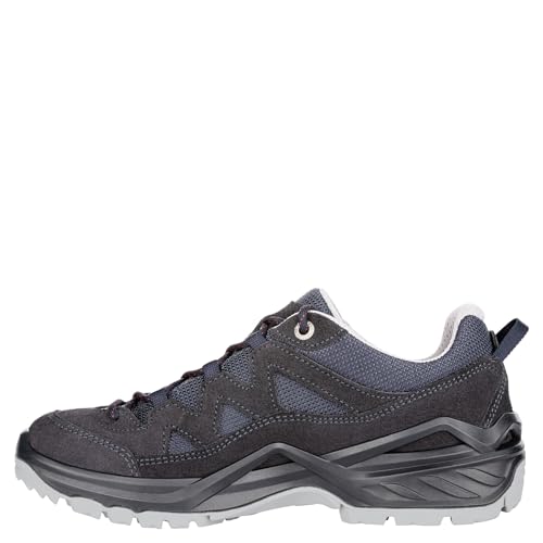 LOWA Damen Wanderschuhe Sirkos EVO GTX Low 320805 Navy-Lachs 42.5 von LOWA