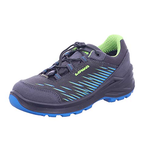 LOWA Halbschuh ZIRROX GTX LO JUNIOR anthrazit/türkis 27 von LOWA