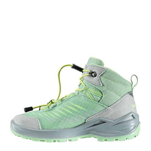 LOWA Stiefel mittel ZIRROX II GTX MID JR rauchgrün/mint, 30 von LOWA