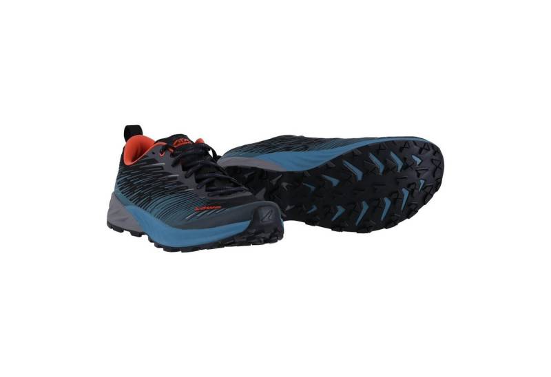 Lowa Amplux (Synthetik, Leichtigkeit) stahlblau/flame Herren Laufschuh von Lowa