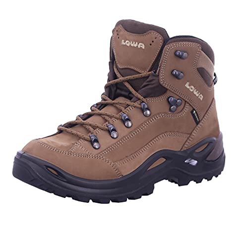 LOWA Stiefel mittel RENEGADE GTX MID Ws taupe 37.5 von LOWA