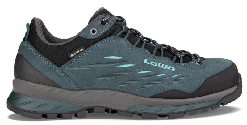 Lowa Delago GTX LO Ws Damen Wanderschuh petrol/aquamarin UK 7 von Lowa
