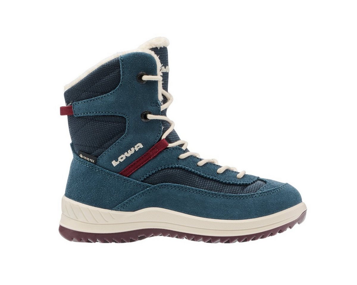 Lowa Ella High GTX (wasserdicht) navyblau/rot Kinder Winterstiefel von Lowa