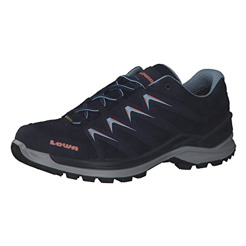 LOWA Damen Wanderschuhe Innox PRO GTX LO WS 320709 Navy/Lachs 38 von LOWA