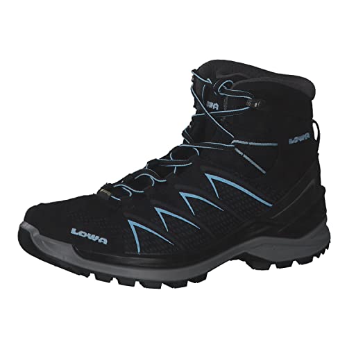 LOWA FERROX PRO GTX MID Ws Damen Wanderstiefel Trekkingschuh Outdoor Goretex schwarz, Schuhgröße:37.5 EU von LOWA