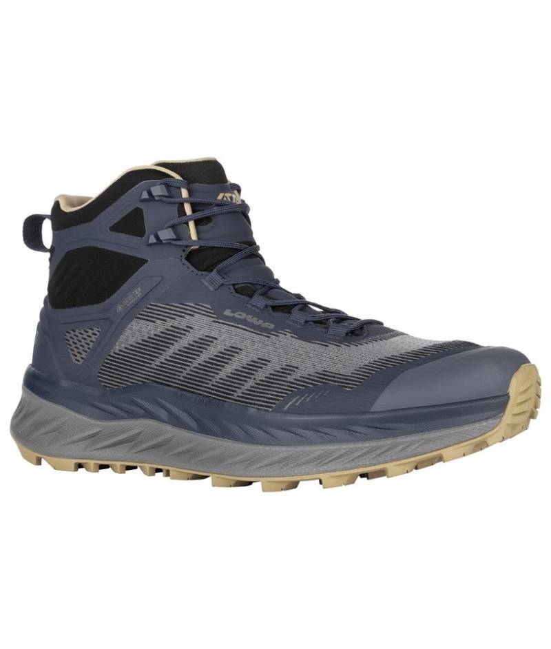Lowa Fortux GTX QC (Dämpfung, wasserdicht) navyblau/dune Herren Laufschuh von Lowa