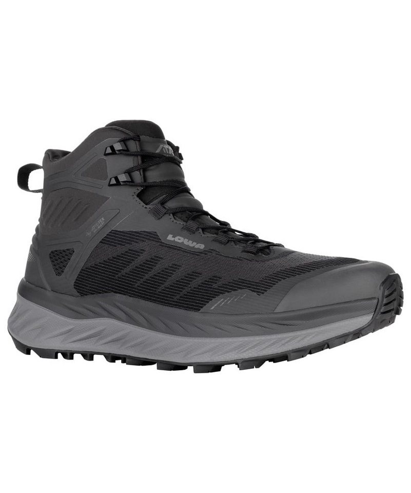Lowa Fortux GTX QC (Dämpfung, wasserdicht) schwarz Herren Laufschuh von Lowa