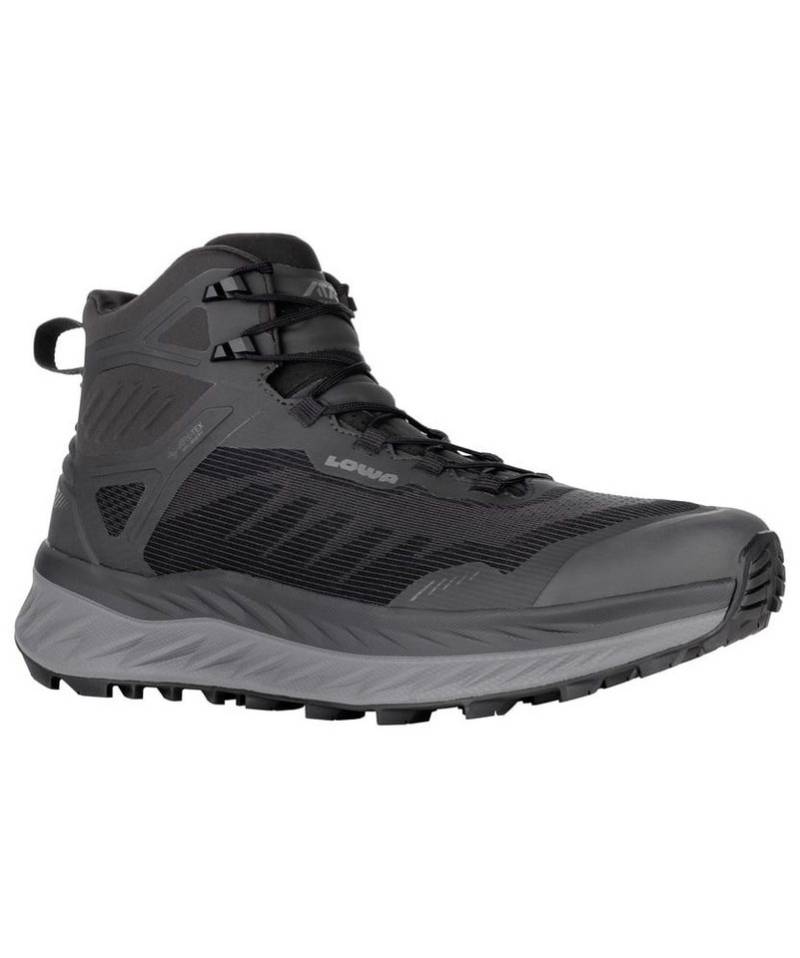Lowa Fortux GTX QC (Dämpfung, wasserdicht) schwarz Herren Laufschuh von Lowa