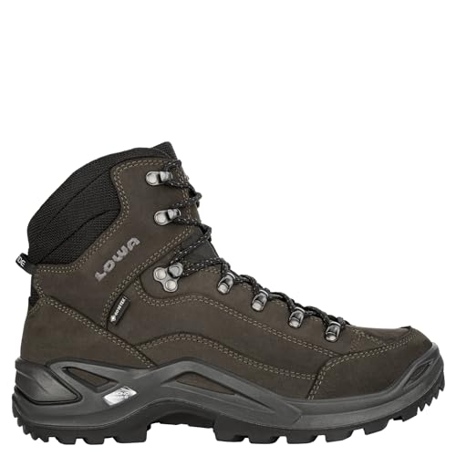 LOWA Stiefel mittel RENEGADE GTX MID dunkelbraun/schwarz 41 von LOWA