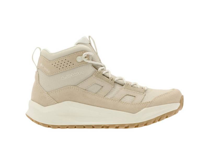 Lowa Kaloya Mid GTX (Nubukleder/Textil, wasserdicht) beige/dune Damen Wanderschuh von Lowa