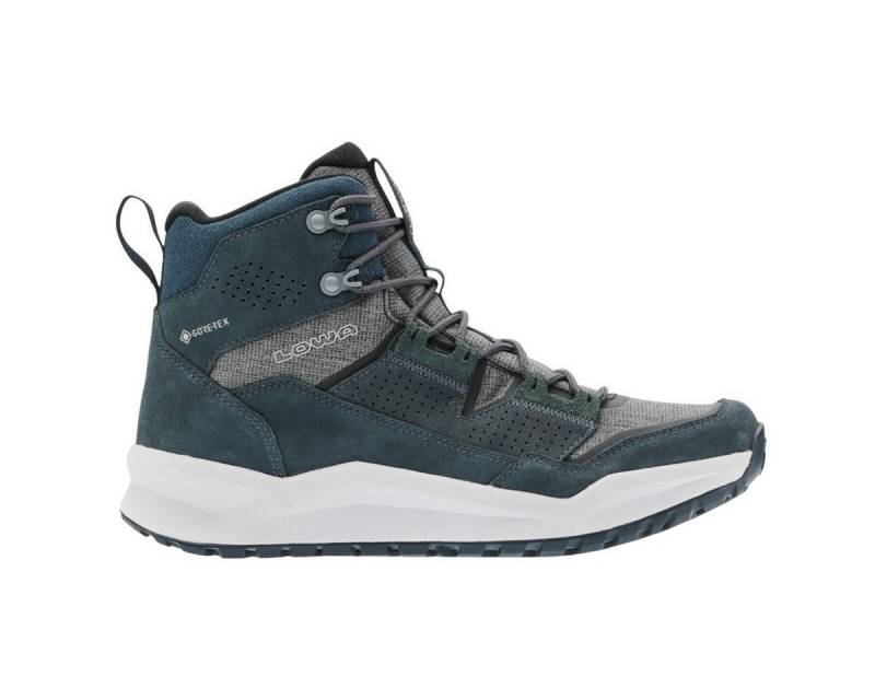 Lowa Kaloya Mid GTX (Nubukleder/Textil, wasserdicht) navyblau/grau Herren Wanderschuh von Lowa