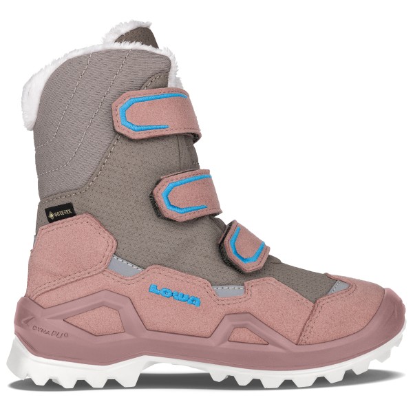 Lowa - Kid's Milo Evo GTX Hi Junior - Winterschuhe Gr 25 rosa/braun von Lowa