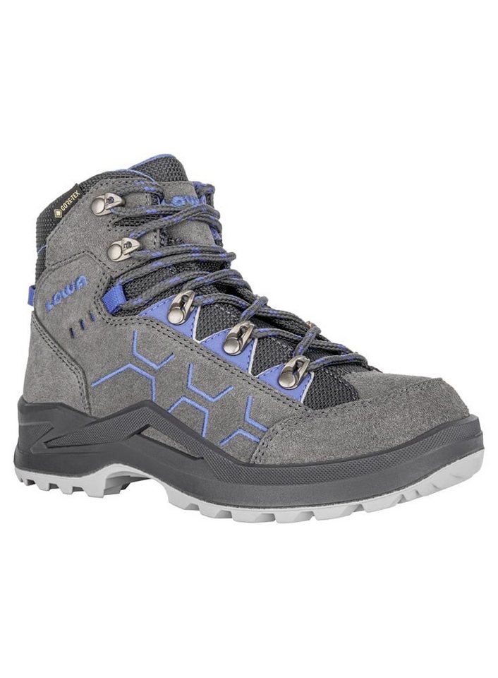 Lowa Kody Evo GTX Mid Junior (Veloursleder, wasserdicht) anthrazitgrau/blau Wanderschuh von Lowa