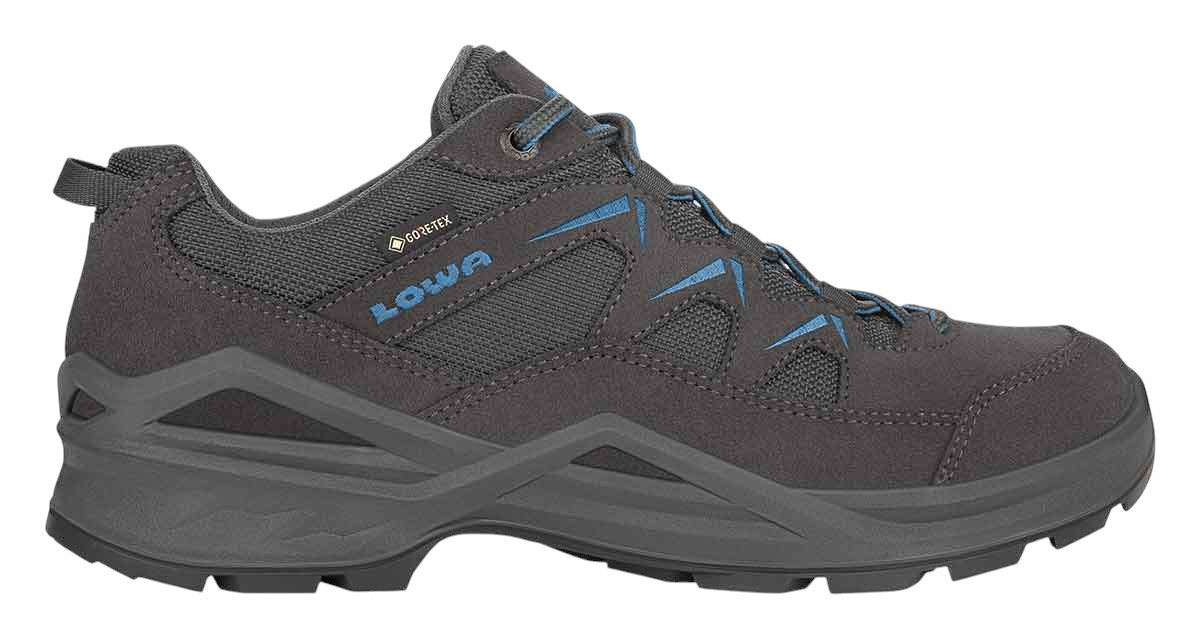 Lowa LOWA Herren SIRKOS EVO GTX LO 311805-9704 graphit/blau Trekkingschuh Lowa LOWA Herren SIRKOS EVO GTX LO 311805-9704 graphit/blau Trekkingschuh von Lowa