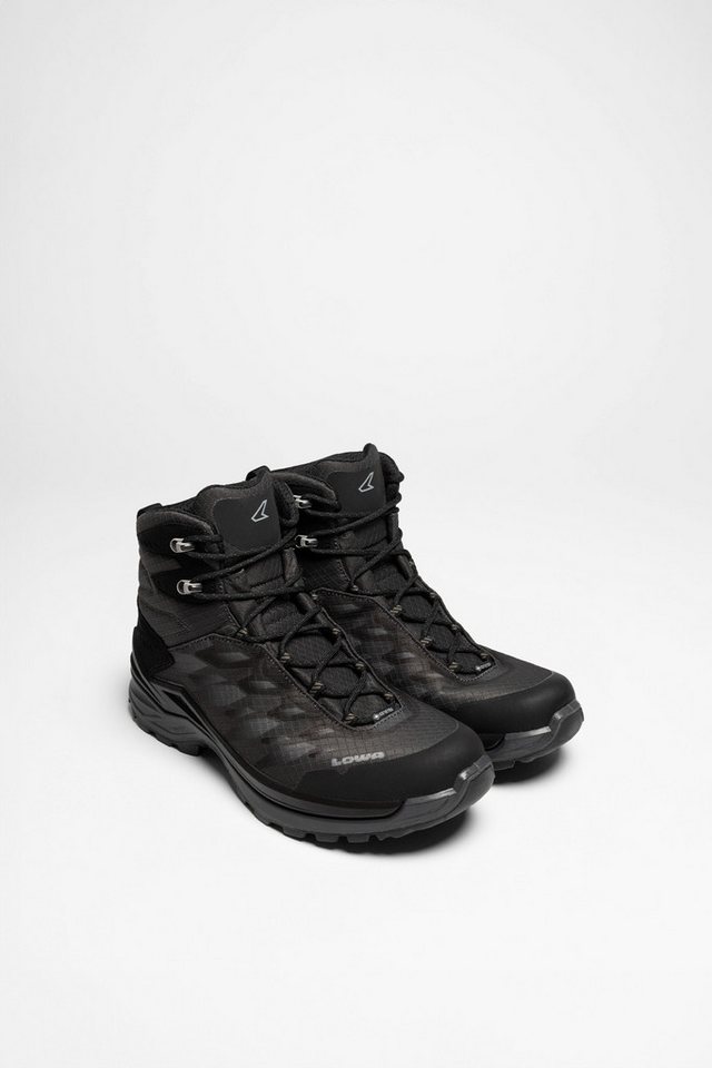 Lowa Lowa Herren Hikingschuh Ferrox GTX MID Schwarz Anthrazit Outdoorschuh von Lowa