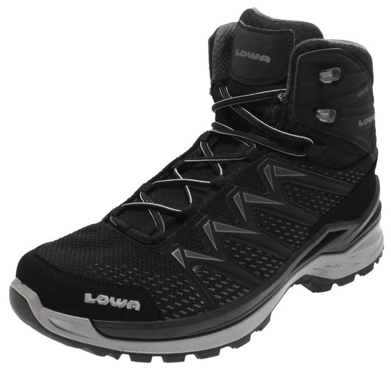 Lowa Lowa Herren Wanderstiefel Innox PRO GTX MID wasserdichter Hikingstiefel Schwarz Outdoorschuh von Lowa