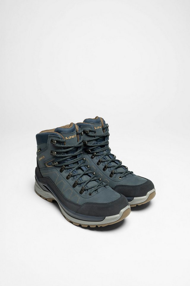 Lowa Lowa Herren Wanderstiefel Toro Pro GTX MID Stahlblau Sand Outdoorschuh von Lowa