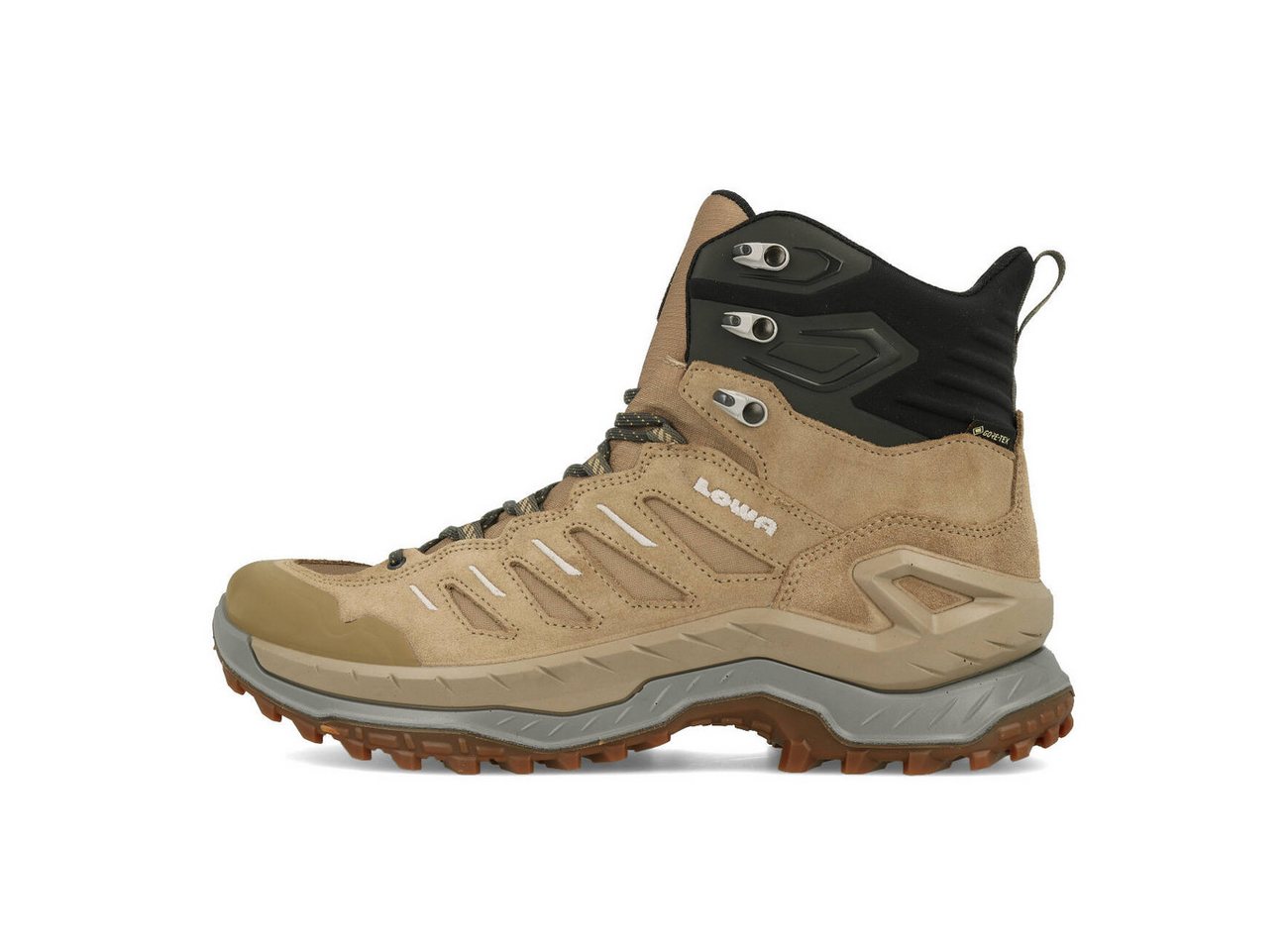 Lowa Lowa Innovo GTX Mid Herren Dune Grau Outdoorschuh von Lowa