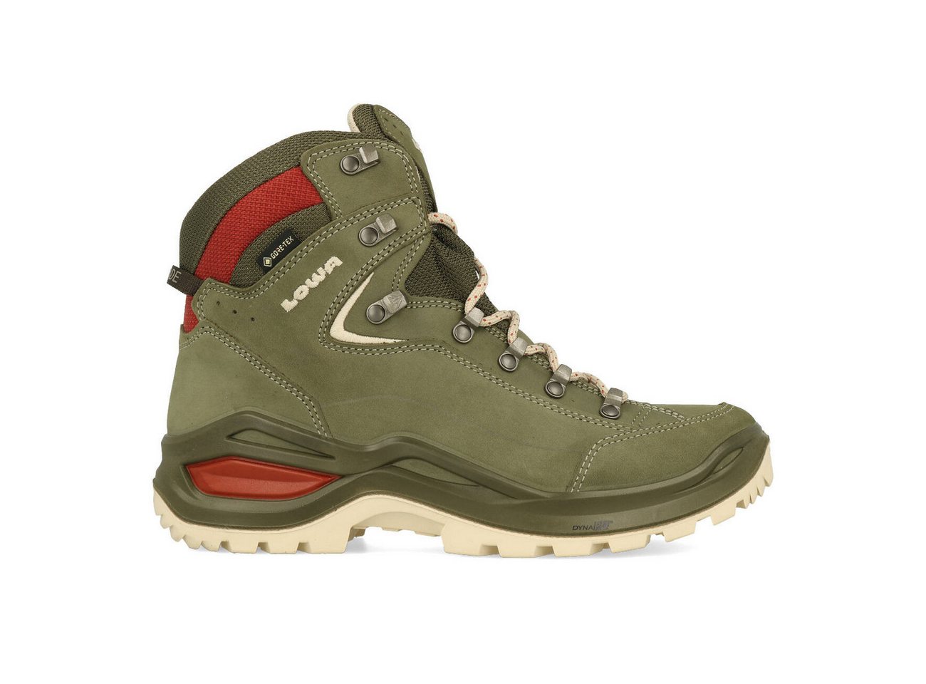 Lowa Lowa Renegade Evo GTX Mid Ws Damen Graugrün Panna Outdoorschuh von Lowa