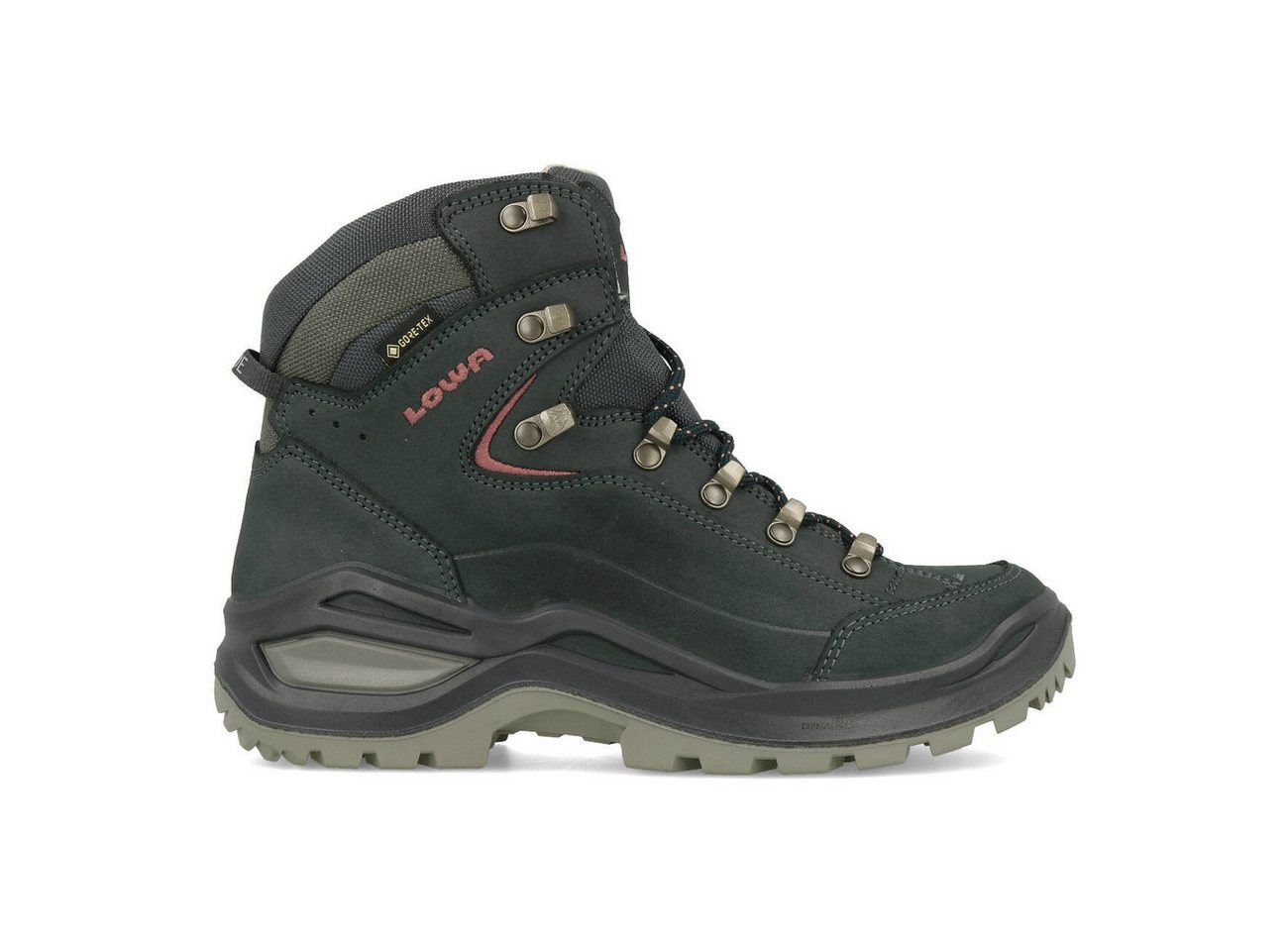 Lowa Lowa Renegade Evo GTX Mid Ws Damen Stahlblau Alt Rosa Outdoorschuh von Lowa