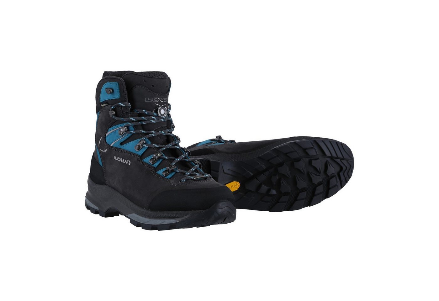 Lowa Mauria Evo GTX (Nubukleder) anthrazitgrau/türkis Damen Wanderschuh von Lowa