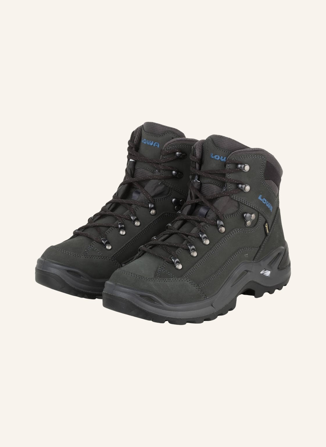 Lowa Multifunktionsschuhe Renegade Gtx Mid grau von Lowa